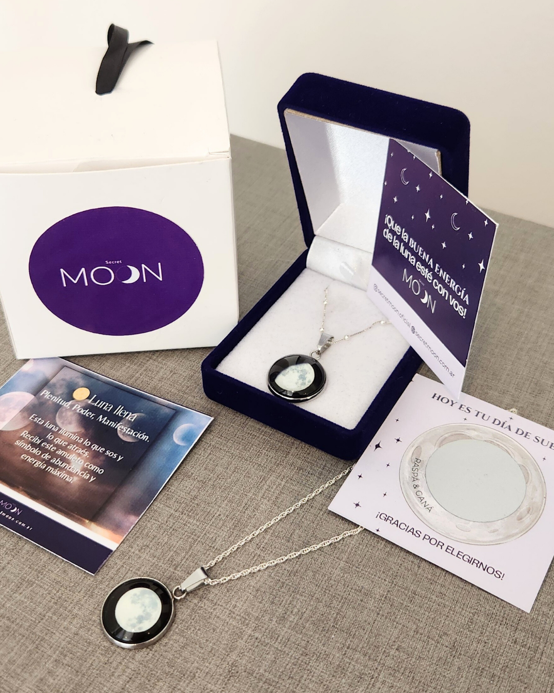 Descubrí La luna que brilló en tu fecha especial.