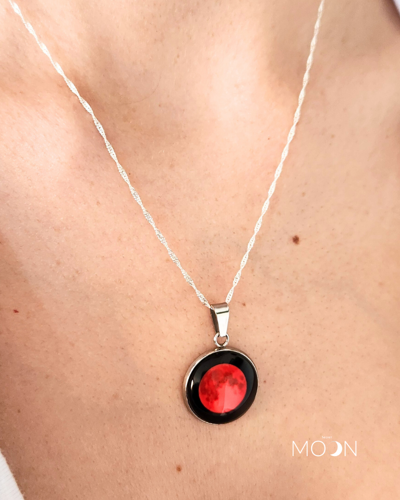 Colección Cósmica - Red Moon - Luna llena