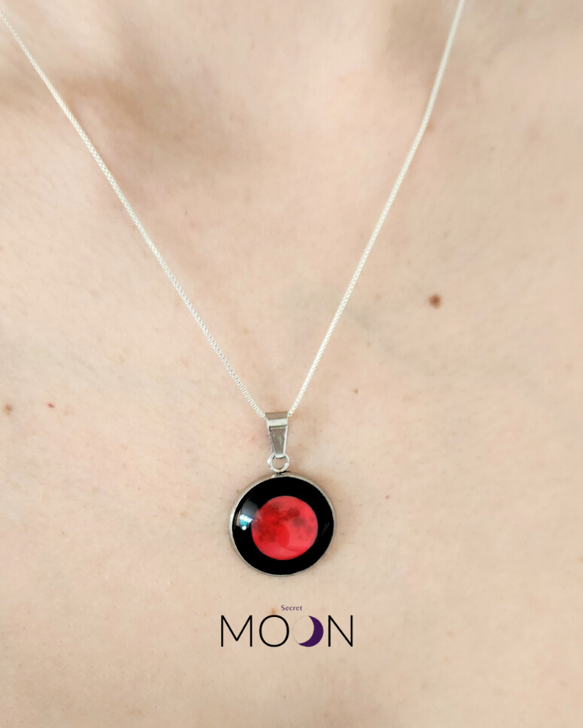 Colección Cósmica - Red Moon - Luna llena