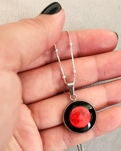 Colección Cósmica - Red Moon - Luna llena