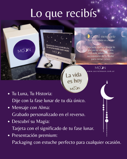 Descubrí La luna que brilló en tu fecha especial.