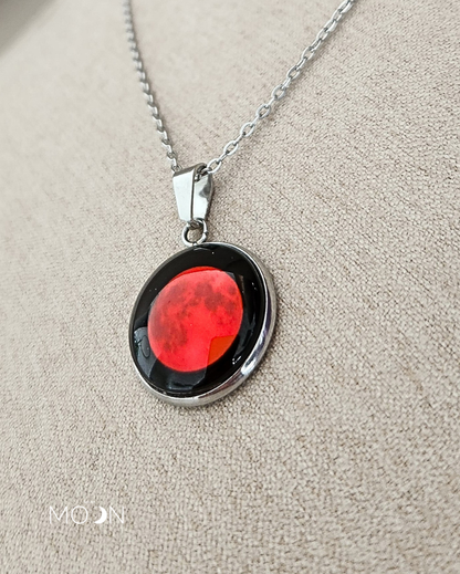 Colección Cósmica - Red Moon - Luna llena